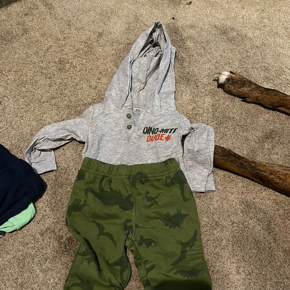 6 month dinosaur outfit